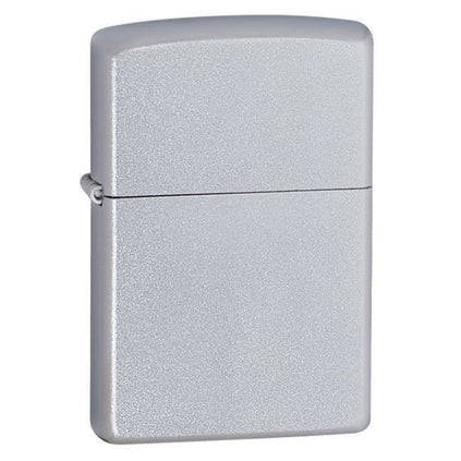 Zippo Lighters - 5 Classic Satin Chrome
