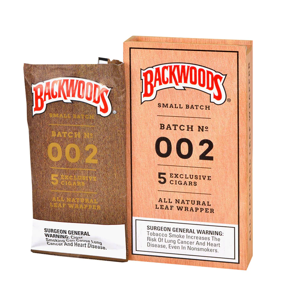 backwoods no tobacco Cigars - Single Backwoods Small Batch No. 002