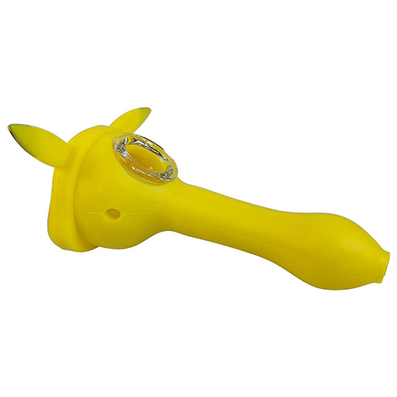 4" Silicone Thunder Mouse Hand Pipe