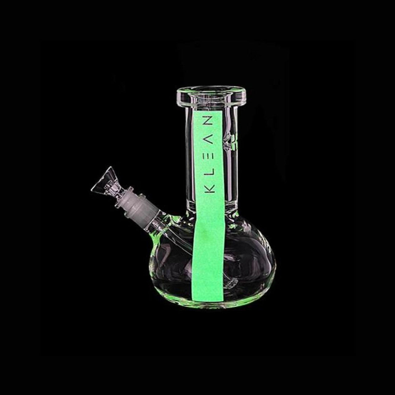 KLEAN Glass 8" Round Bottom Mini Water Pipe