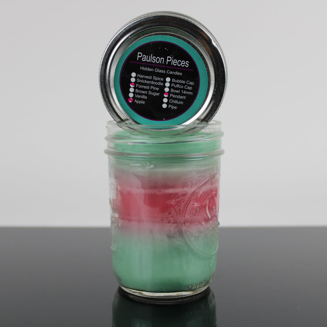 Hidden Glass Candles Pendant Forest Pine/Apple