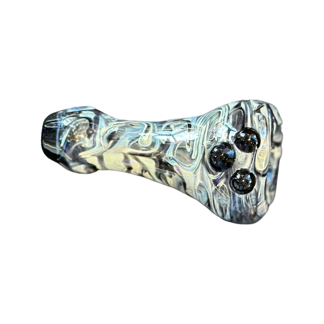 Squish Chillum with Dots  HERBALGLASS - 1