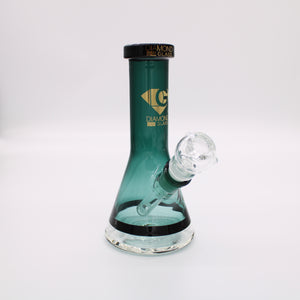 Diamond Glass 10" Mini Beaker Full Color