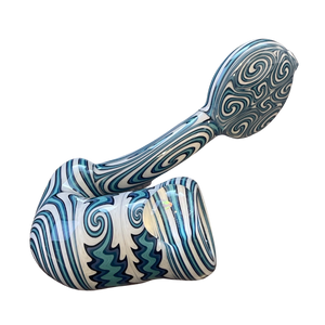 Worked Pipe by Herbal Glass