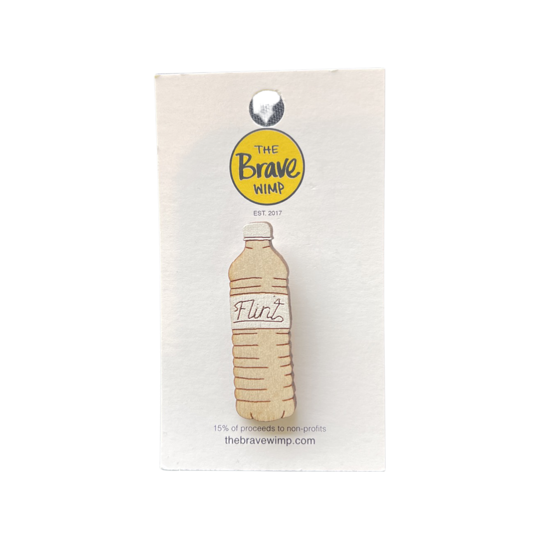 The Brave Wimp Pins - Flint Bottle