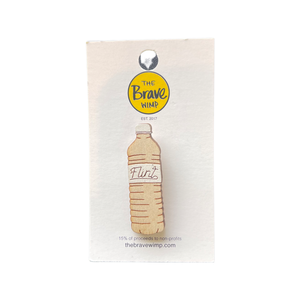 The Brave Wimp Pins - Flint Bottle