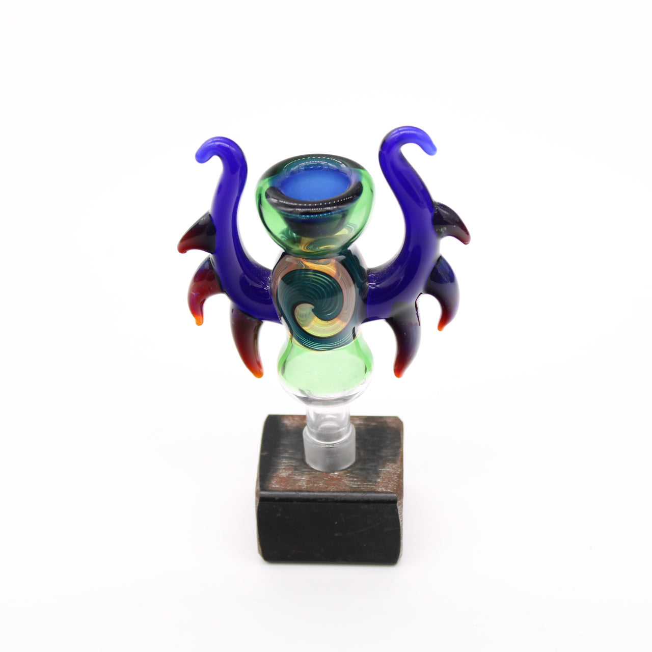 Heady Worked With Spikes 14MM Slide - 2