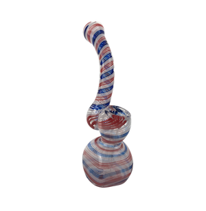 6" Small Squiggle Bubbler - 4