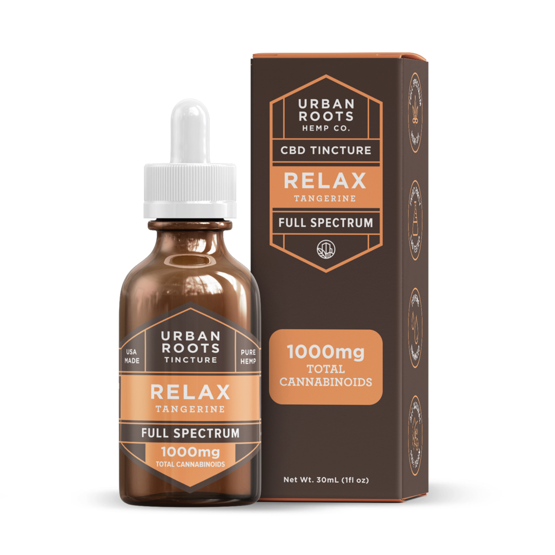 Urban Roots Full Spectrum CBD Tincture - Uplift/Lemon / 1000mg