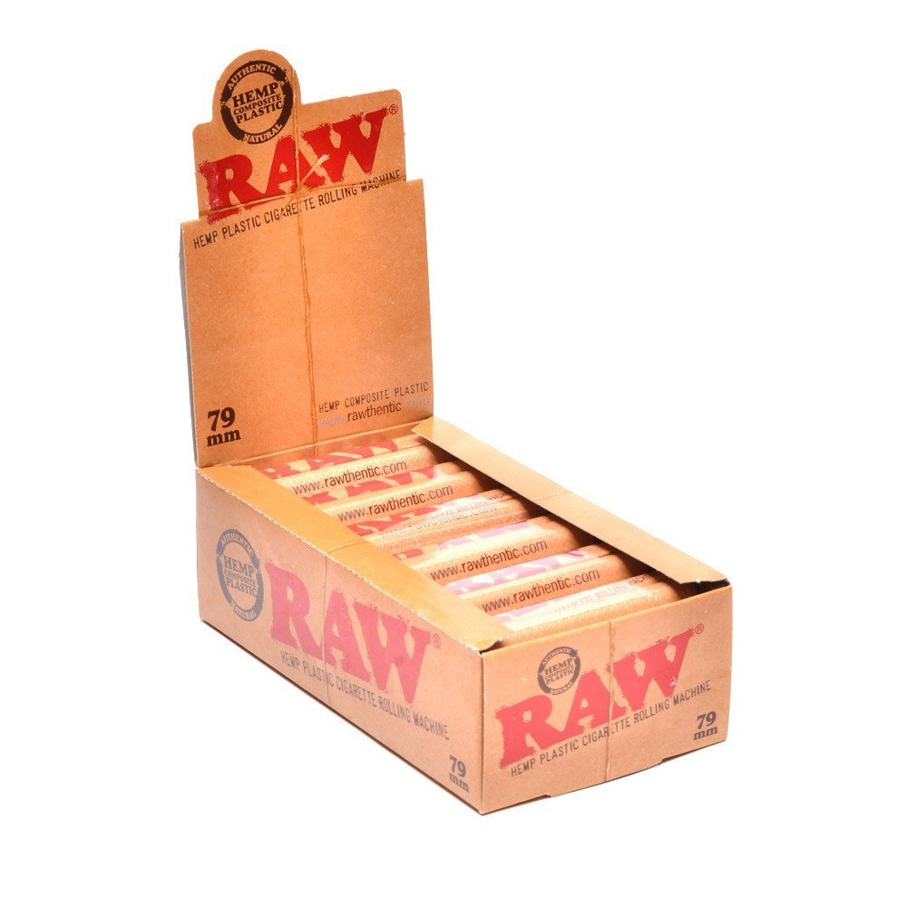 Raw Hemp Plastic Rolling Machine - 79mm / Box