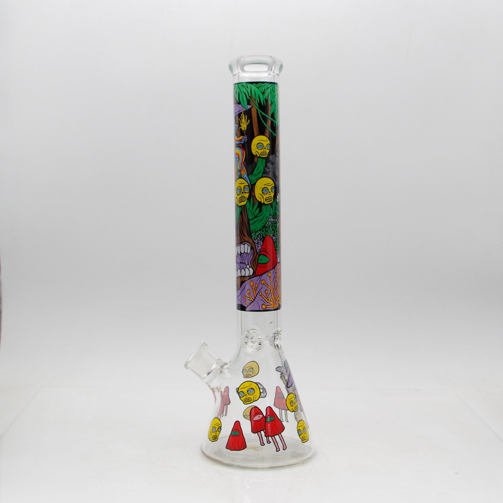 Cartoon Graphic Beaker - A