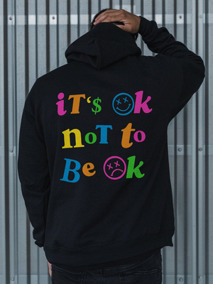 It's Ok Not To Be Ok Rainbow Hoodie