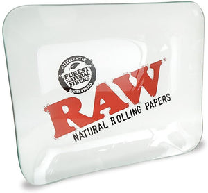 Raw Glass Rolling Tray - Large