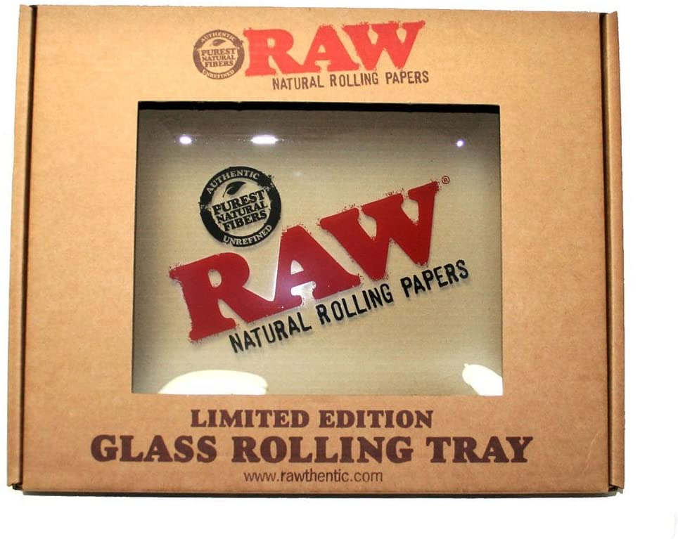 Raw Glass Rolling Tray - Large