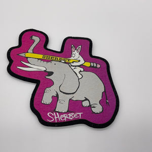 Sherbet Mood Mat - Purple Elephant