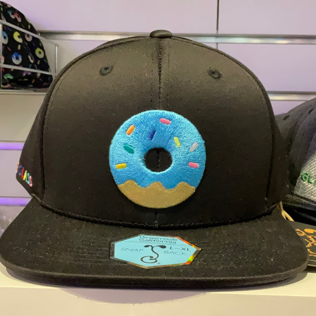 KGB Flat Brim Hat - In Donuts We Trust / 7 - In Donuts We Trust / 7 1/8 - In Donuts We Trust / 7 3/8 - In Donuts We Trust / 7 1/4